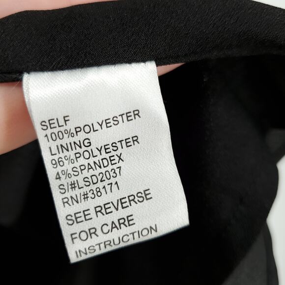 Love Sadie Abstract Houndstooth Print Long Sleeve Fit and Flare Dress Small NWT - Picture 6 of 13